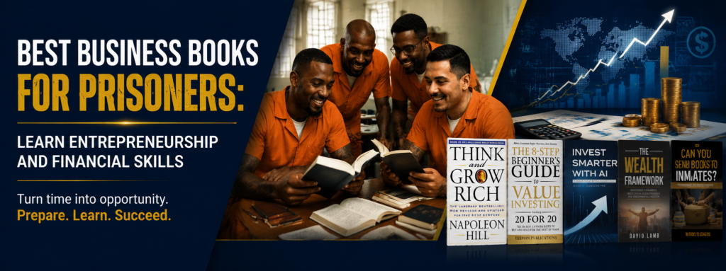 Best Business Books for Prisoners: Learn Entrepreneurship and Financial Skills