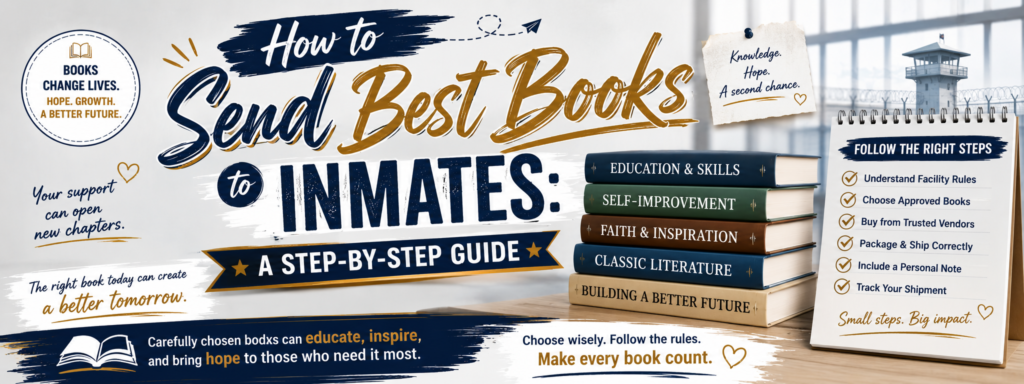 How to Send Best Books to Inmates: A Step-by-Step Guide
