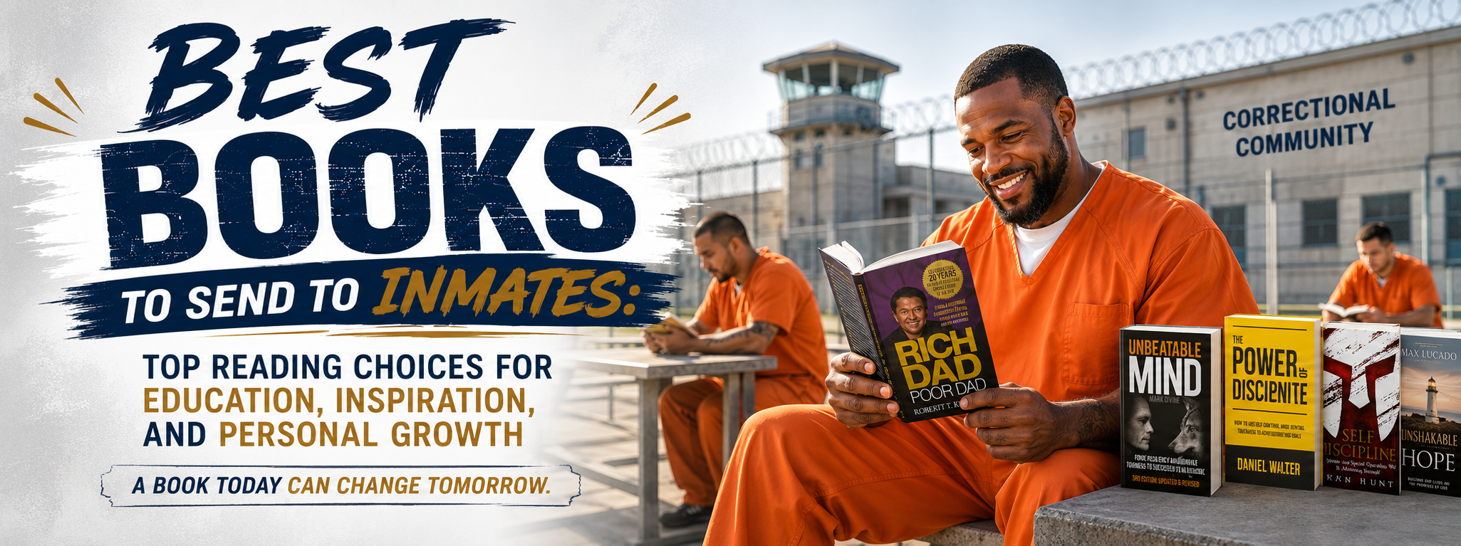 Best Books to Send to Inmates: Top Reading Choices for Education, Inspiration, and Personal Growth