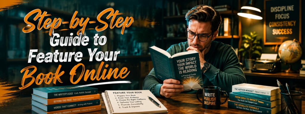 Step-by-Step Guide to Feature Your Book Online