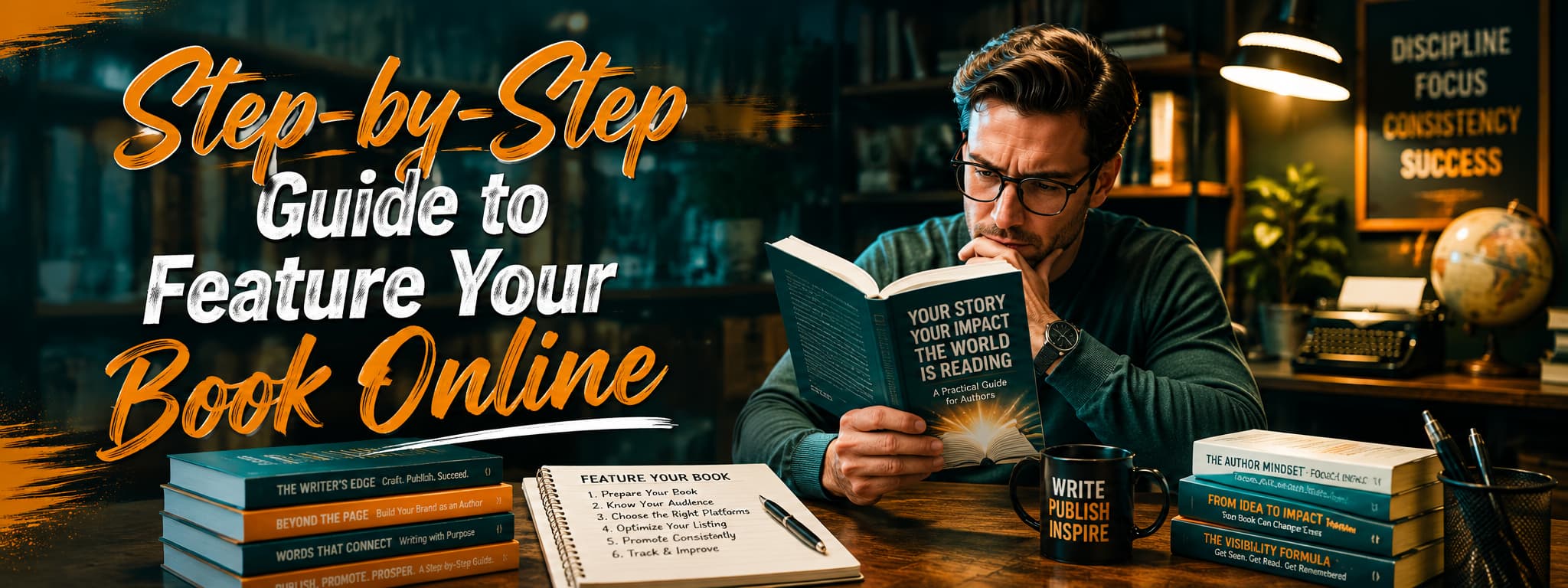 Step-by-Step Guide to Feature Your Book Online