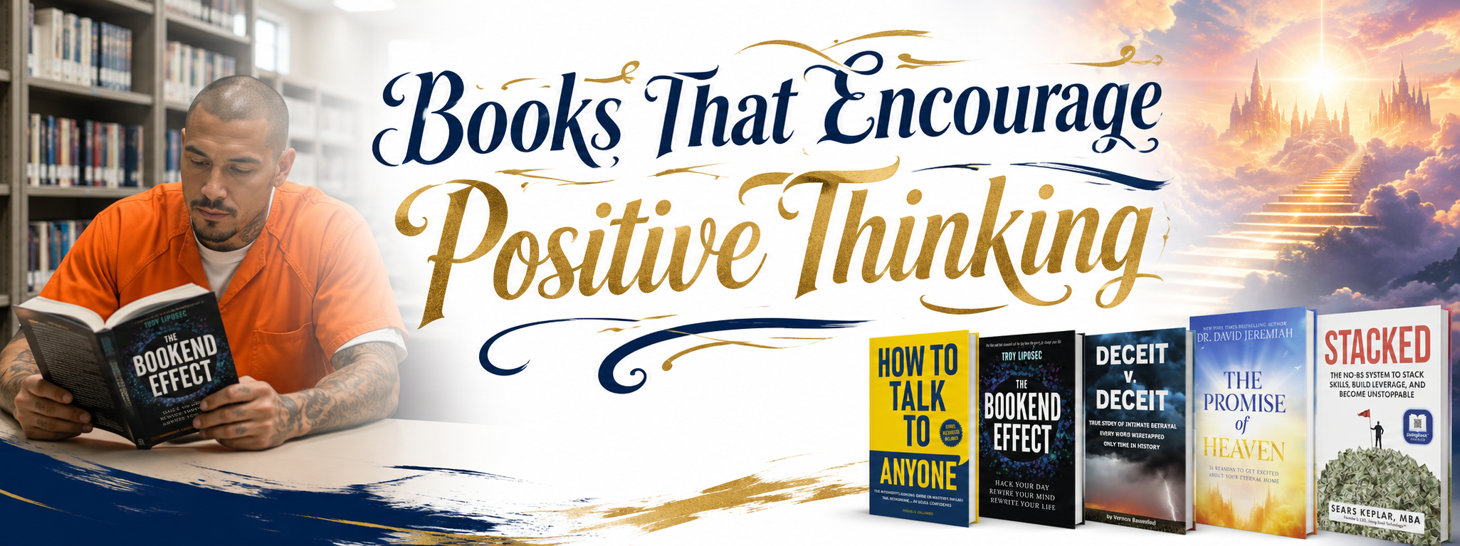 Books That Encourage Positive Thinking Behind Bars