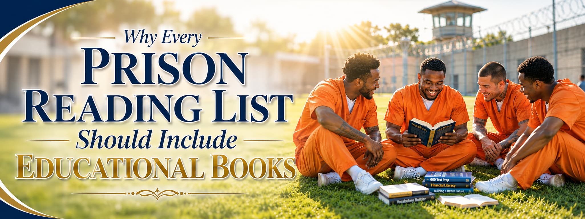 Why Every Prison Reading List Should Include Educational Books