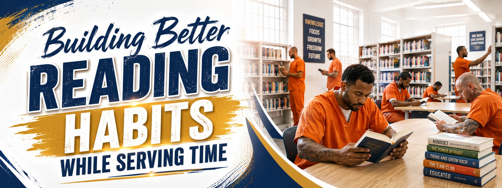 Building Better Reading Habits While Serving Time